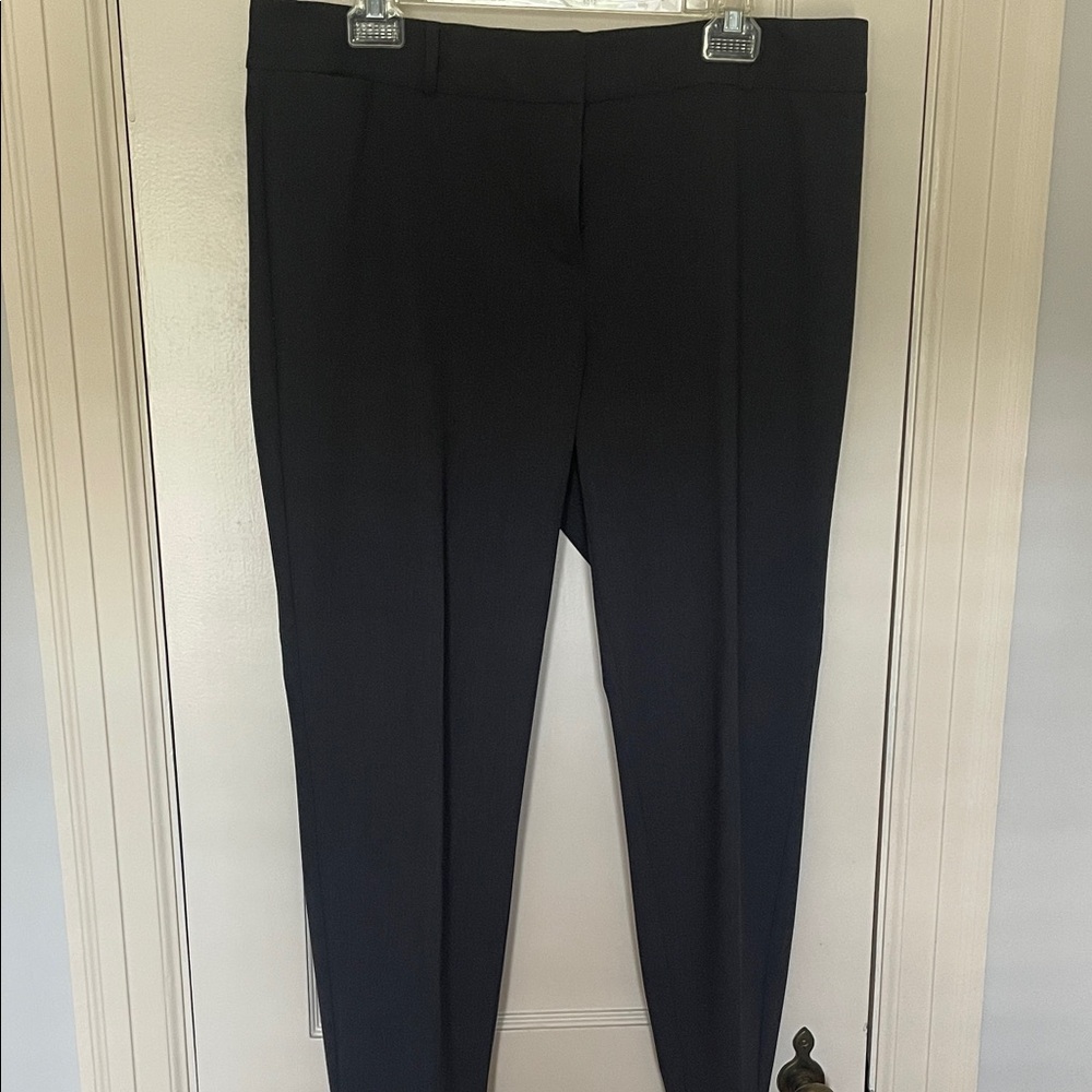 Liz Claiborne Charcoal Career Trousers - Emma Classic
